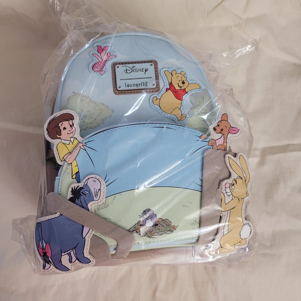 Loungefly Disney Winnie the Pooh Celebration Mini Backpack BNWT